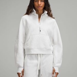 NWT Scuba Oversized Funnel-Neck Half Zip